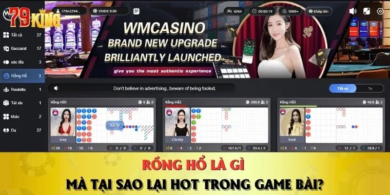 Rồng hổ là gì mà tại sao lại hot trong game bài?